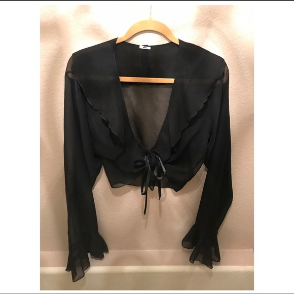 Sheer Sexy Top & Bottoms. - Picture 2 of 5